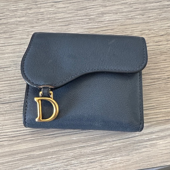 Dior Saddle Lotus Wallet - Picture 1 of 7